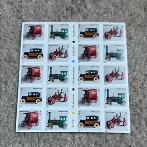2002 USPS vintage toy stamps